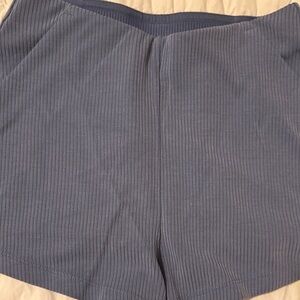 lululemon athletica Ribbed Bike Shorts — Slate Blue